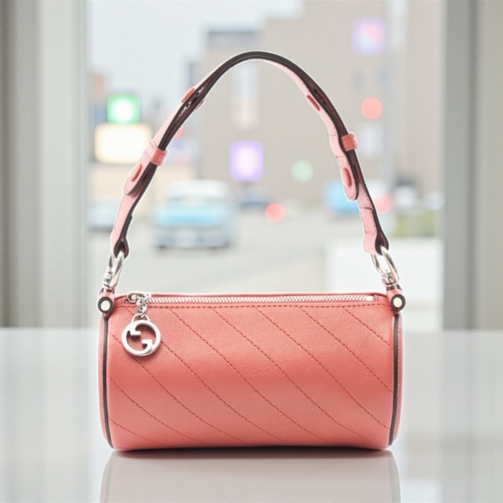 GUCCI Blondie Pink Designer Mini Shoulder Bag. All Inclusion